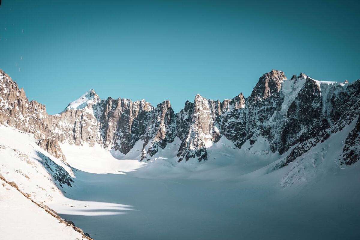Image Glacier d'Argentière : alpinisme hivernal