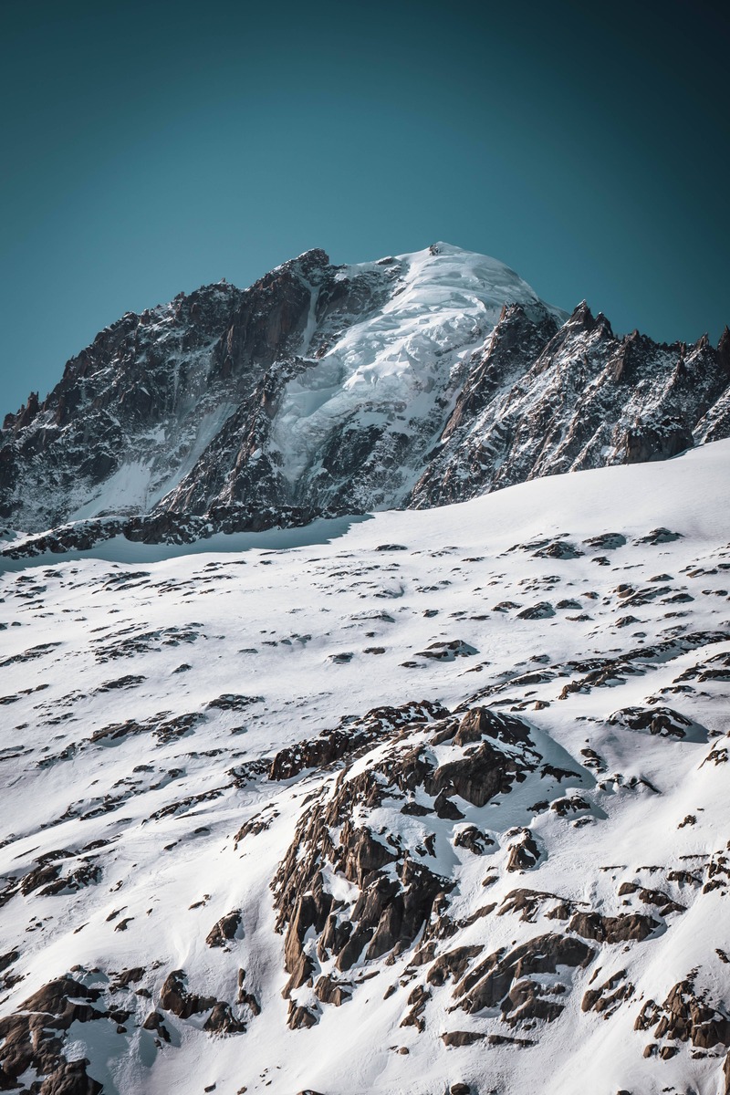 Image Glacier d'Argentière : alpinisme hivernal