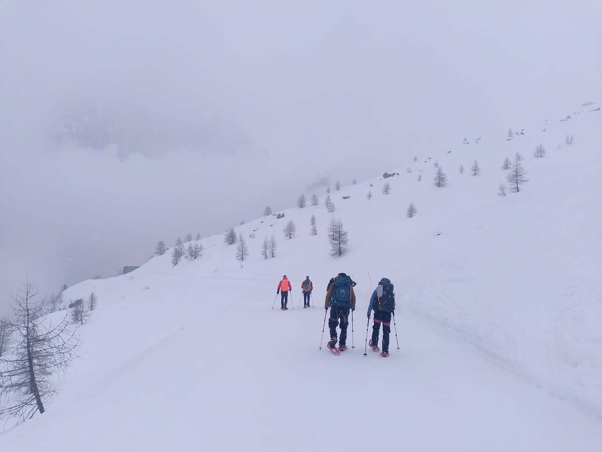 Image Glacier d'Argentière : alpinisme hivernal